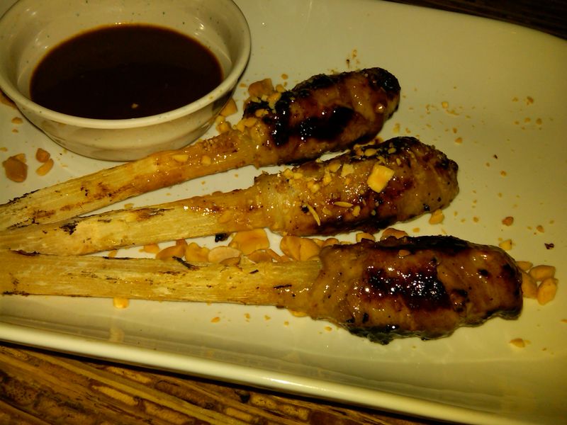 OBAO Spare Rib Sugar Cane Skewer