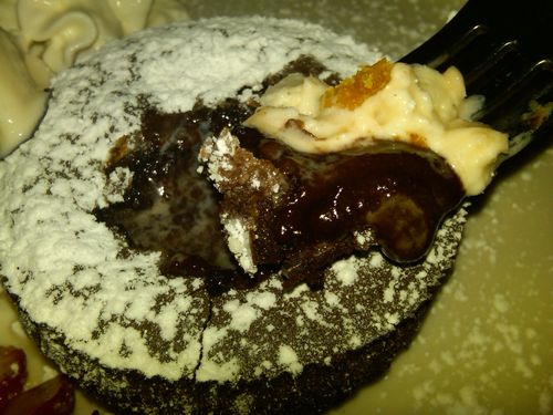 Choc Souffle Bite