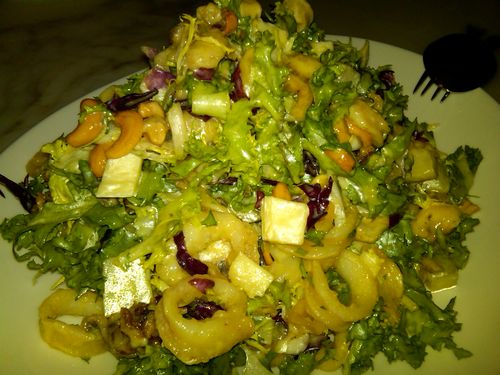 Asia de Cuba calamari salad