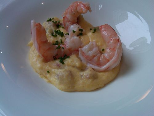 Lecole shrimp grits