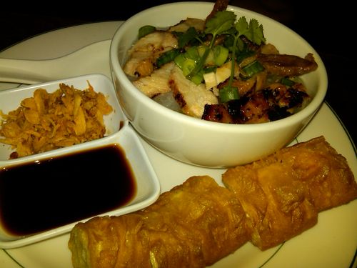 Bao noodles congee meat