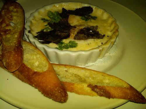 Shirred Eggs Black Truffles