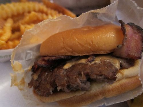 Shake Shack PB Bacon Burger
