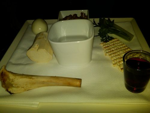 Henrys Seder plate