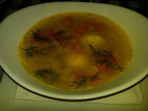 Henrys matzoh ball soup