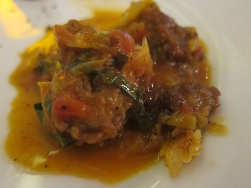 Osteria Sausage Veg
