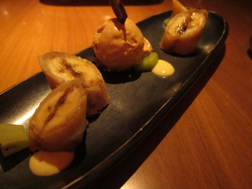 Kittichai banana spring roll 1 Kittichai banana spring roll 1