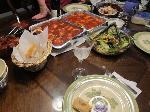 DePalma Feast spread 2