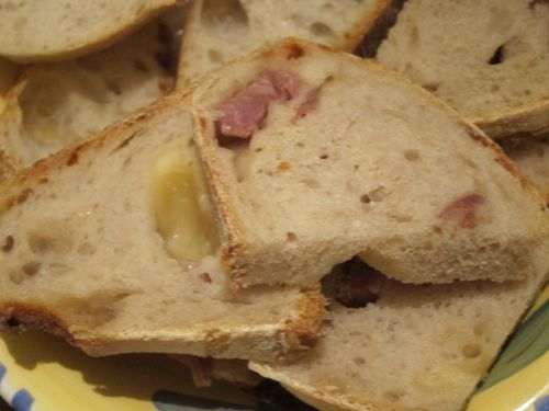 Eataly pancetta bread 1
