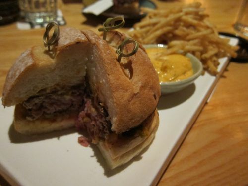Tanuki Tavern Burger 1