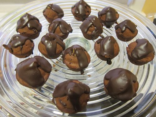 Mini Choc PB cakes 1