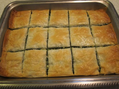 Spanakopita 1 Spanakopita 1