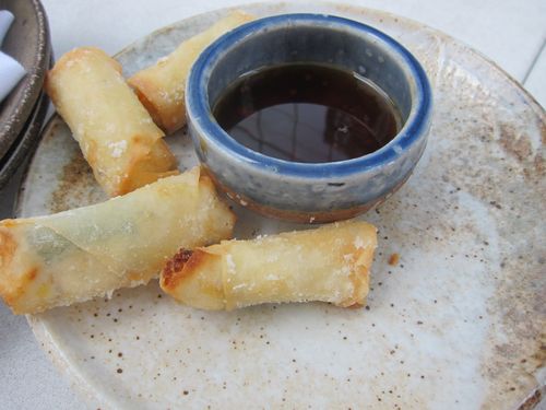 Yotel crab wontons
