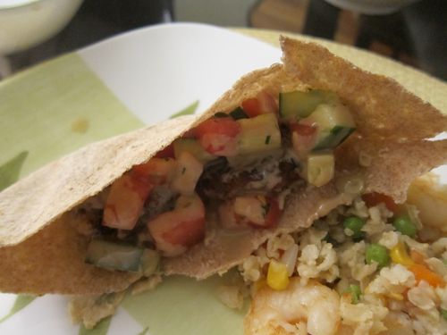 Falafel inside