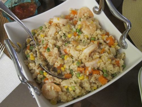 Shrimp rice