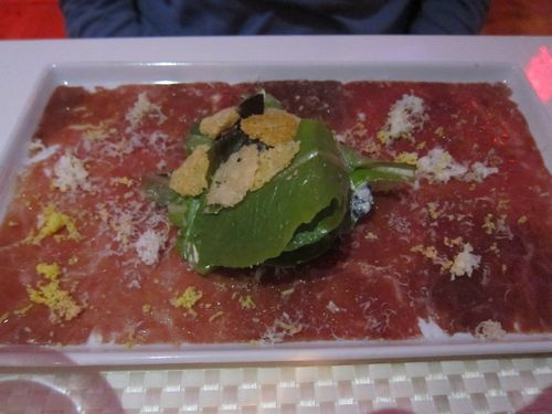 Pan Am carpaccio Pan Am carpaccio