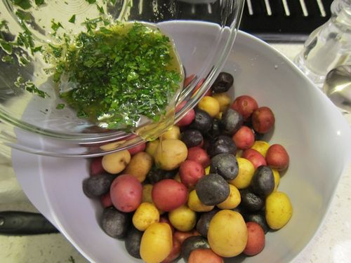 Potluck potatoes drizzle (2)