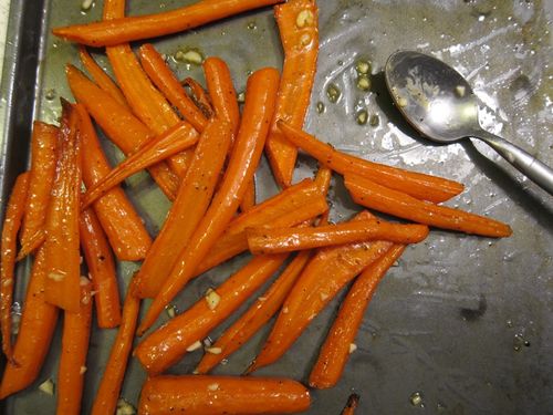 Roasted carrots 1