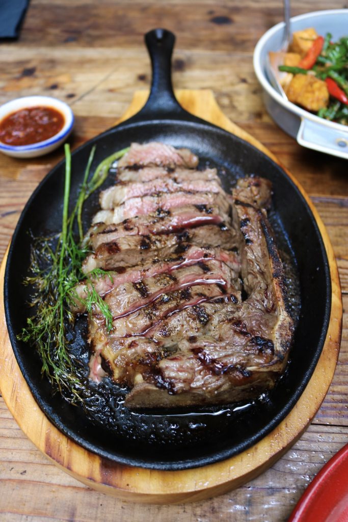 Dry-Aged NY Strip Steak (Nua Yang) Wayla NYC