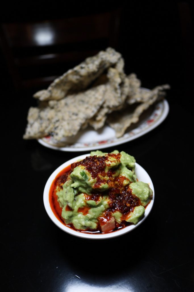 Yuzu Guac & Rice Cracker Yuzu Guac & Rice Cracker Black Emperor