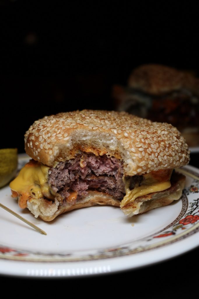 Washugyu Double Cheeseburger Washugyu Double Cheeseburger Black Emperor NYC