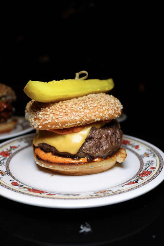 Dry Aged Steak Burger Dry Aged Steak Burger Black Emperor