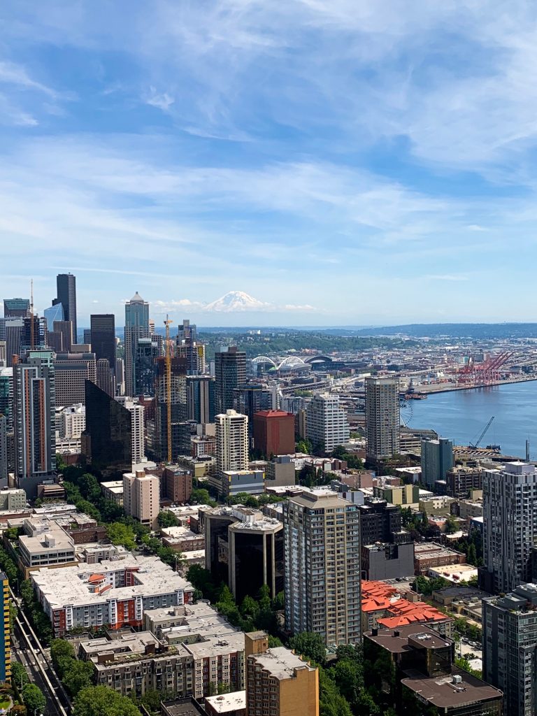 Top of the Space Needle Space Needle View