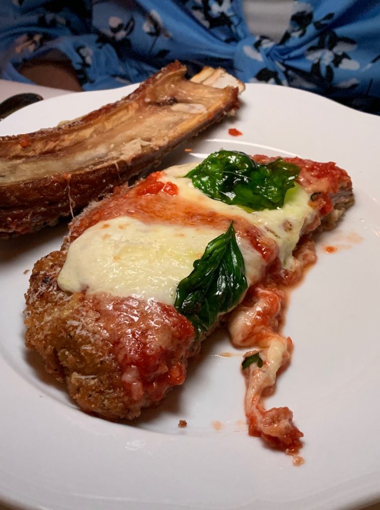 Veal Parm Chop Carbone Veal Parm Chop