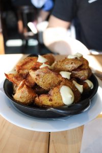 Bar Dough - Smashed Home Fries w/ Lemon-Garlic Aioli