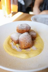 Bar Dough - Bombolini (red squash, vanilla bean ricotta)